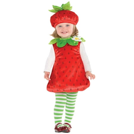 Strawberry Baby Infant Costume (6-12)