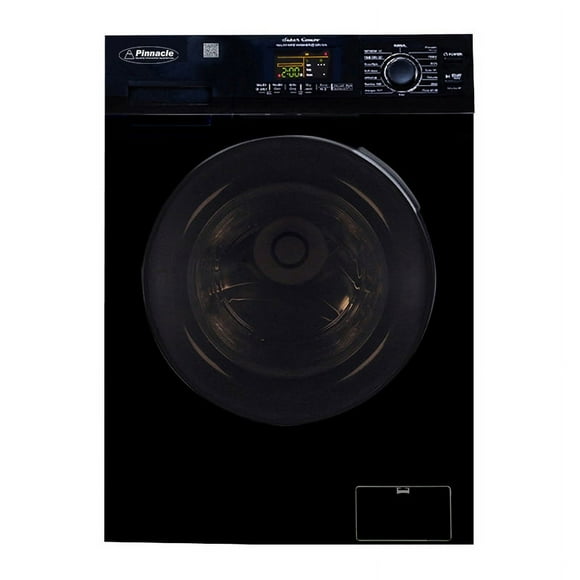Pinnacle Appliances Clothes Washer/Dryer Combo Unit 22-4600 L B Clothes Washer/Dryer Combo Unit; Super Combo; Front Load; Black; 15 Pound Maximum Load Capacity; 11 Wash Cycles And 3 Dry Cycles