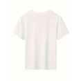 thumbnail image 4 of Kids' Patriotic Dinosaur T-Shirt - 4th of July USA Flag Hat & Fireworks Graphic Tee, Machine Washable Round Neck Regular Fit for Boys & Girls, Children's Holiday Apparel, Allseason Fabric, 4 of 8