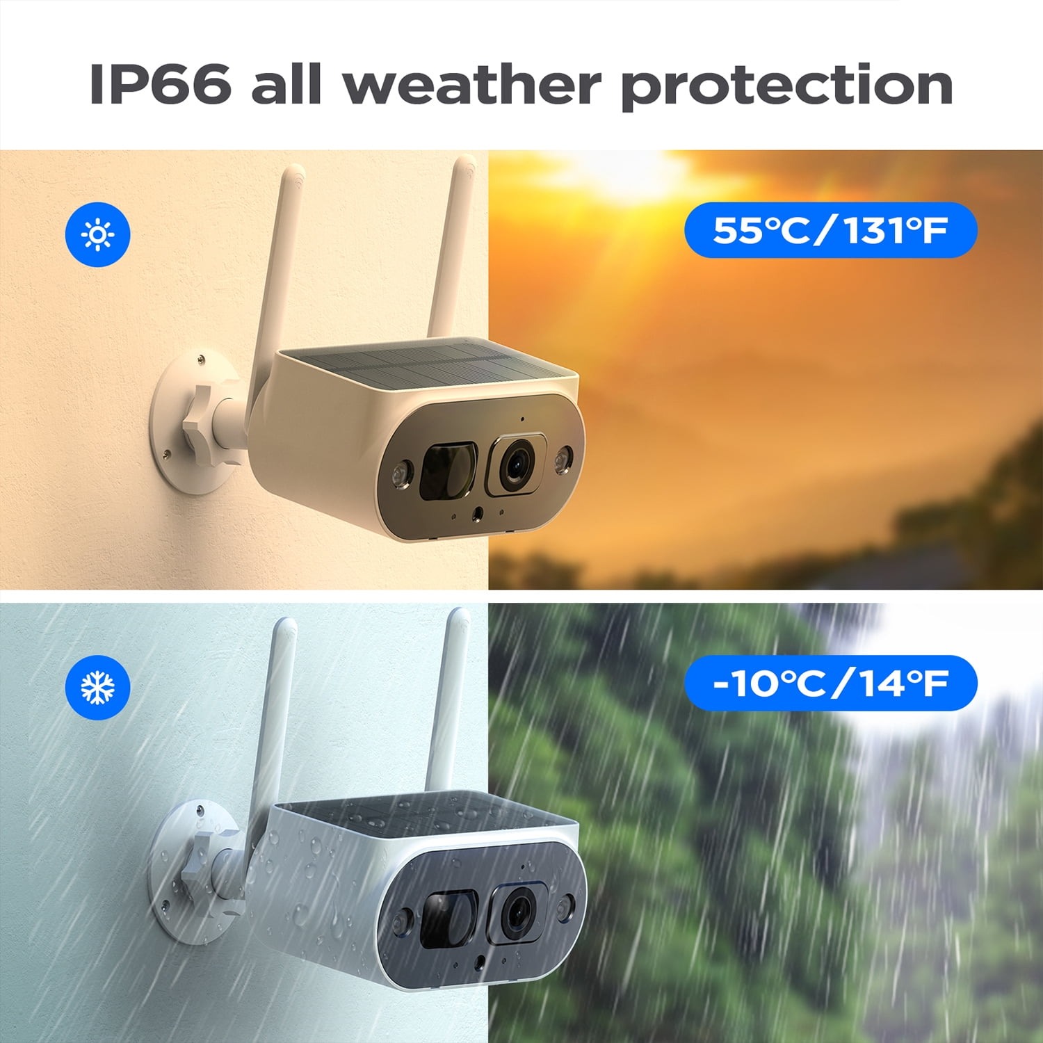 Toguard BC1028 Solar Security Camera 2.4G&5G Wifi