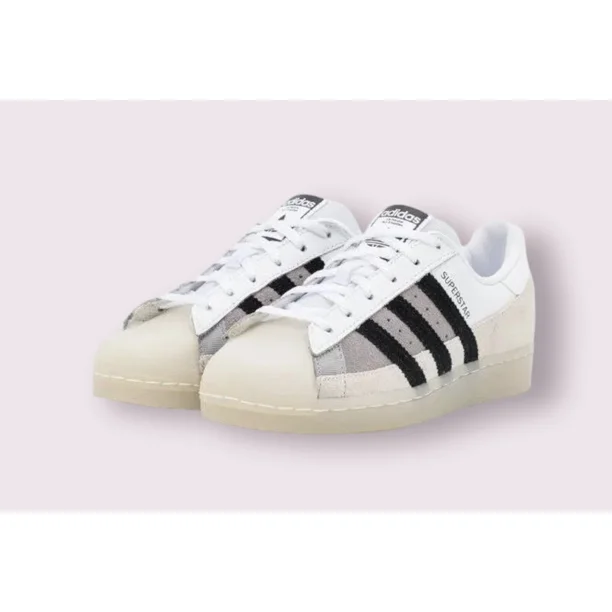 Adi-das Originals Superstar “White Light Charcoal” Men Size 7.5