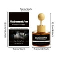 thumbnail image 3 of Linnome 110ml Car Air Freshener for Vehicle Interior Odor Removal Fresh Ambiance and Valentine's Day Car Comfort Needs, 3 of 9