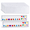 10.2 x 3.5'', variant on 18.5" x 4.9" Self-Adhesive Nameplate Pocket Plastic Sleeves