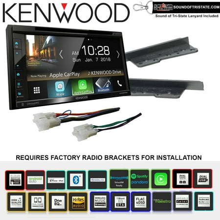 Toyota Mr2 Spyder Body Kit Kenwood eXcelon DDX6905S CD Receiver Install Kit with Bluetooth Fits 2003-2009 Toyota 4Runner, 2000-2005 Toyota Celica, 2000-2005 Toyota MR2 Spyder ()