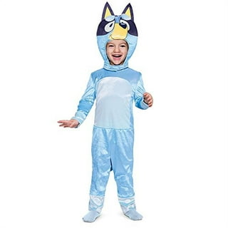 Spirit Halloween Bluey Bingo Orange Toddler Baby Girl Dress Costume Dog 3T  4T 5T