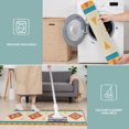 thumbnail image 6 of Colorful Geometric Striped Pattern Kitchen Rugs Sets Of 3,Kitchen Runner Rugs Non Skid Washable,Decorative Kitchen Floor Mats for Kitchen,Sink,Laundry,17"x30"+ 17"x47" + 17"x59", 6 of 6