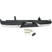APR High Quality Aftermarket Step Bumper Assembly for 2004-2009 Nissan Titan LE,SE; w/Distance Sensors; Chrome; see notes NI1103111 85010ZJ20B NI1103111