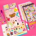 thumbnail image 2 of Set de diario Squishmallows Original DIY con bolígrafos de gel y pegatinas, 2 of 8