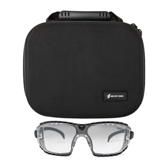 Funda de protección auditiva y gafas de seguridad Below Zero
