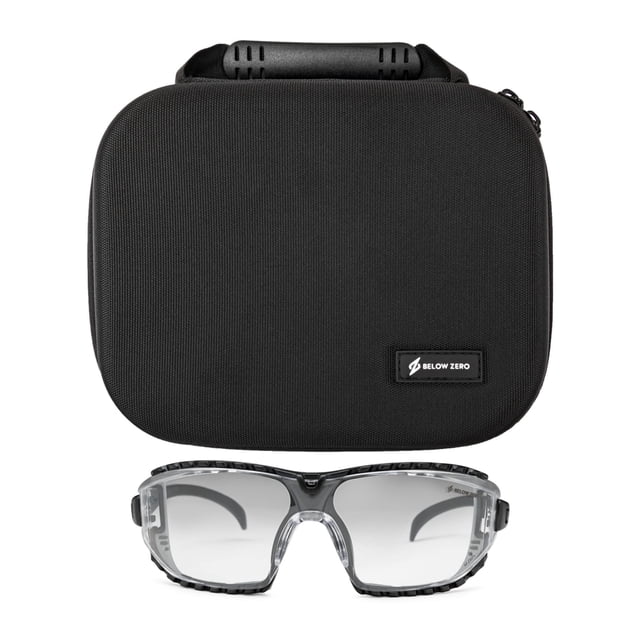 Funda de protección auditiva y gafas de seguridad Below Zero