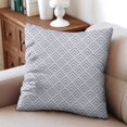 thumbnail image 3 of Set Of 4 Purple Geometry Pillow Covers 20x20 Inch Linen Decorative Square Throw Pillow Covers for Living Room Sofa Couch Decoration, 3 of 6