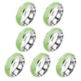 thumbnail image 5 of Opvise Simple Fashion Unisex Luminous Solid Color Glowing Ring Jewelry Accessory, 5 of 8