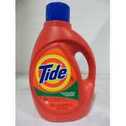 Tide Liquid Detergent, Mountain Spring - 64 Loads, 100 oz-Pack of 2