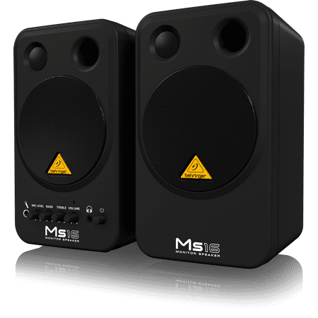 Behringer MS16 High-Performance, Active 16-Watt Personal Monitor System