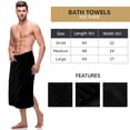 thumbnail image 2 of Juego de toallas de baño Utopia Towels, paquete de 4, 100% algodón, 600 g/m² (70 x 140 cm), 2 of 7