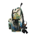 thumbnail image 4 of FORMRS School Backpack with Front Zippered Pocket 12" Student Travel Daypack, Large Pine Tree, 4 of 6