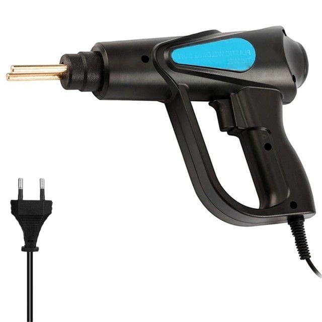 Eigraketly Máquina de soldadura de plástico de alta potencia para taller, grapadora en caliente, soporte de lámpara portátil profesional para Suministros de soldadura Enchufe de la UE Eigraketly TO009493-02