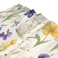 thumbnail image 3 of Yayeee Shower Curtain with Hooks 72"x72" Waterproof Fabric Bathroom Hanging Decor, Blue Floral Rabbit, 3 of 5