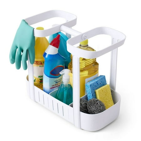 

BPA-Free Plastic Cleaning Caddy - Speckled White