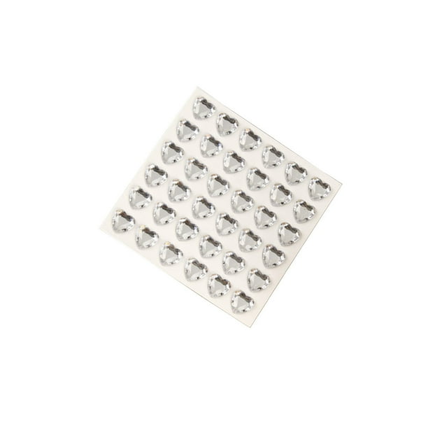 Inteprter 10 hojas de pegatinas de joya, calcomanías acrílicas para cuentas de niños, manualidades tridimensionales, pegatina para uñas, Type3 NO3