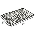 thumbnail image 2 of 20 Qty 6" x 9" Decorative Flat Paper Gift Bags - Zebra Pattern on White Kraft Bags - for Sales/Treats/Parties Cookies/Gifts - N'icePackaging, 2 of 8