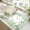 Green Plant, variant on Dish Drying Mat for Kitchen Counter, 12"x20" Absorbent Coffee Bar Mat with Green Plant & Butterfly, Dish Drainer Rack Mats for Kitchen Counter Coffee Maker Pot Dining Room Decoration