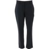 Lands' End Women's Washable Wool Tailored Ankle Trouser Black 0 NEW 478679