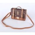 thumbnail image 2 of Harryy Potter Hogwarrts brujería Wizardry School JK bolso de hombro de cuero sintético de gran capacidad para mujer, bolsos de disfraces, 2 of 4