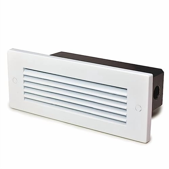 Nora NSW-842/32BN 4W Dimmable LED Brick Step Light (Requires NSW-800 Housing) (Brushed Nickel, Horizontal Lensed)
