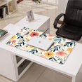 thumbnail image 3 of Long Mouse Pads for Desk,Pioneer Flower Floral Print Pattern Desk Mats on Top Of Desks, Desk Mouse Pad Extra Large with 3mm Non-Slip Base and Stitched Edge for Gaming,Office,Work,Home 31.5"x15.7", 3 of 6