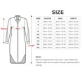 thumbnail image 2 of Gray Blue Geometric Abstract Pattern Shirt Dress Long Sleeve Street Fashion V Neck Oversized Casual Dress Women Evening Dress, 2 of 7