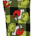 thumbnail image 4 of Dr. Seuss The Grinch Pajamas Kid's Santa Hat Buffalo Plaid Lounge Pants Pajama Bottoms, 4 of 6