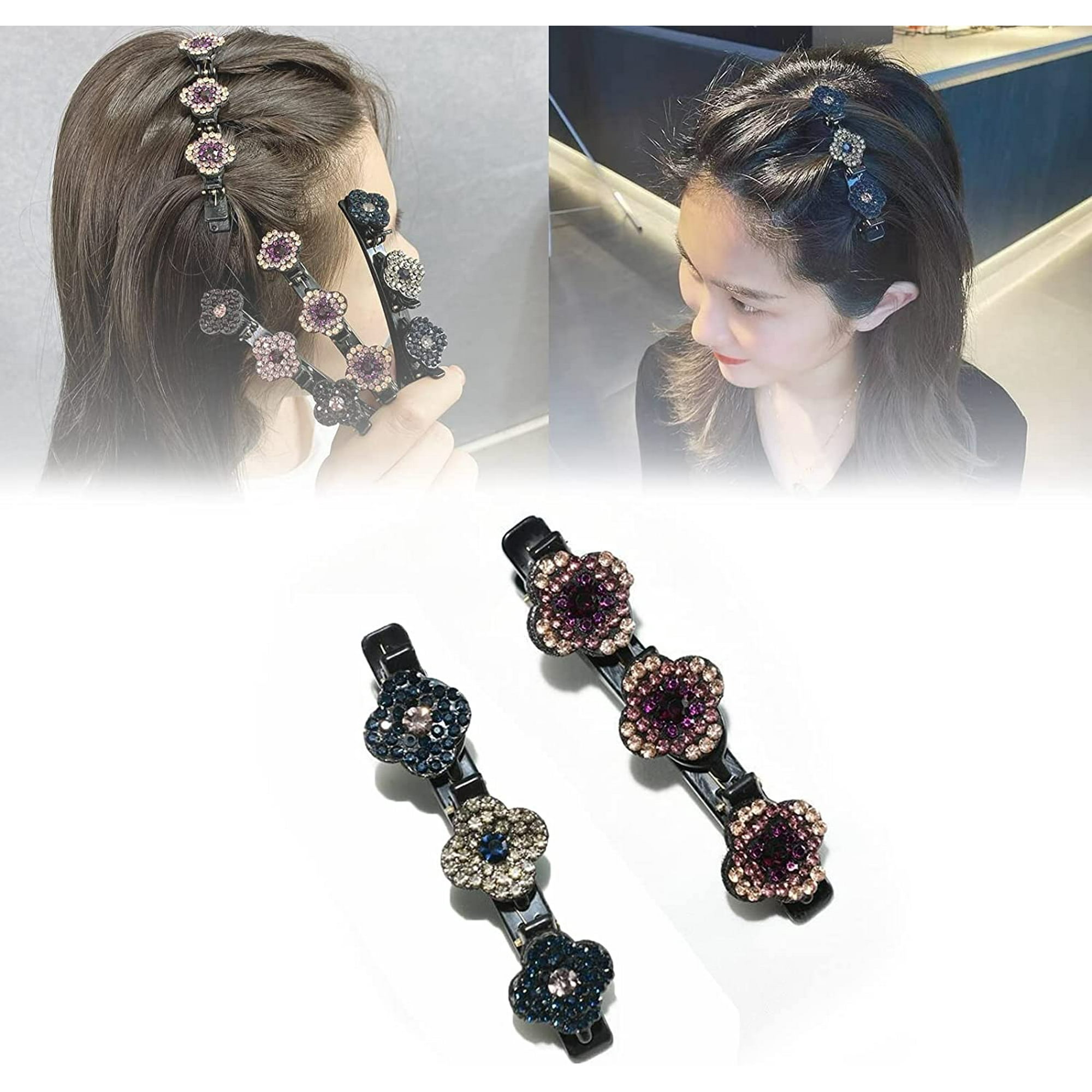 Double hair clip trend deals