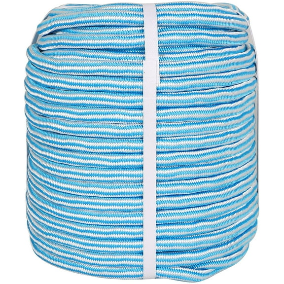 hostic Arborist Bull Rope, 1/2 Inch by 200 Feet 24 Strand High Strength Tree Rope for Flagpole Halyard Clothesline Camping Sailing Swings