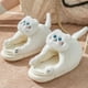 thumbnail image 4 of 2023 Nuevas pantuflas de felpa de invierno con dibujos animados de gato y tigre, pantuflas de pareja para el hogar, cálidas y antideslizantes, pantuflas de algodón para mujer, 4 of 5
