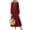 Red, variant on ZANZEA Womens Long Sleeve Baggy Pullover Lace Patchwork Hem Sweatshirt Dress