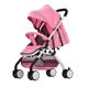 thumbnail image 1 of Cochecito Plegable para Bebé, Estructura de Aleación de Aluminio, Color Rosa, Ligero y Fácil de Manejar, con Asiento Reclinable, Ruedas Antichoque y Canopy Extendido, Ideal para Viajes., 1 of 6