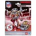 thumbnail image 6 of Transformers Toys NFL San Francisco 49ers Goldrush, 5.5" Collectible Action Figure, 8+, 6 of 6
