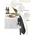 thumbnail image 2 of Cats Showering Table Cloth, Waterproof Tablecloth for Rectangle Tables, Modern Abstract Art Funny Animals Reusable Washable Fabric Table Cover for Restaurant Kitchen Dining Tables 60"x84", 2 of 9