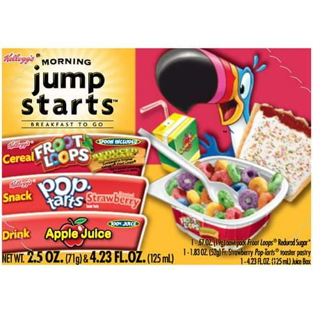 Kelloggs Jump Starts Breakfast Kit, 1 ea