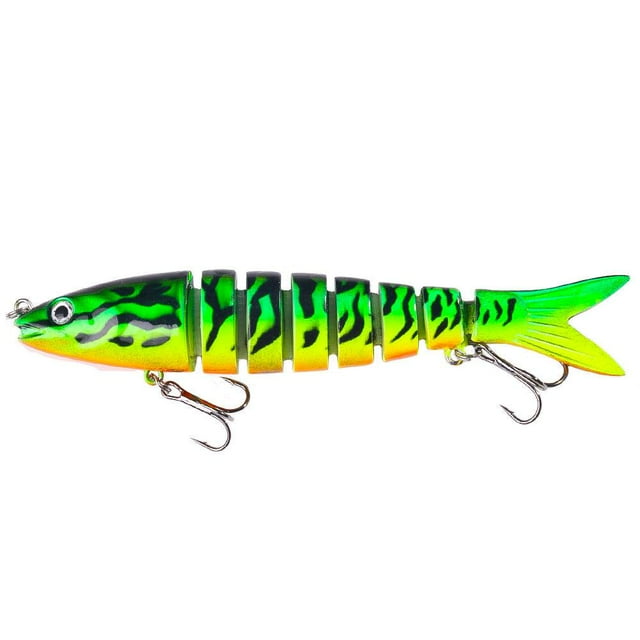 1PC Swimbait Pike Wobblers Crankbait Fishing Lure Multi Bait Swimbait Sinking Artificial Jointed