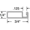 Prime-Line Mill Aluminum 3/4 in. W x 94 in. L Screen Frame 1 pk