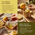 thumbnail image 3 of Gya Tea Co Lemon Ginger Herbal Tea Bags (50 Bags) - Natural Decaf Tea Rich in Nutrition for Digestive Health & Nourish - Fruit & Herbal Blends, 3 of 8