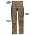 thumbnail image 4 of Blocker Outdoors Shield Series Angatec Pants, Camo Hunting Pants for Men (MO New Bottomland, 2X-Large), 4 of 9