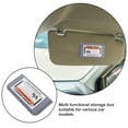 Gray Car Visor Organizer with Multiple Pockets, Auto Visor Holder for ...