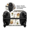 thumbnail image 4 of Disketp Farm Animals 4 Elastic Travel Luggage Cover Travel Suitcase Protective Cover For Trunk Case Apply To 18''-32'' Suitcase Cover (Luggage not included)-X-Large, 4 of 9