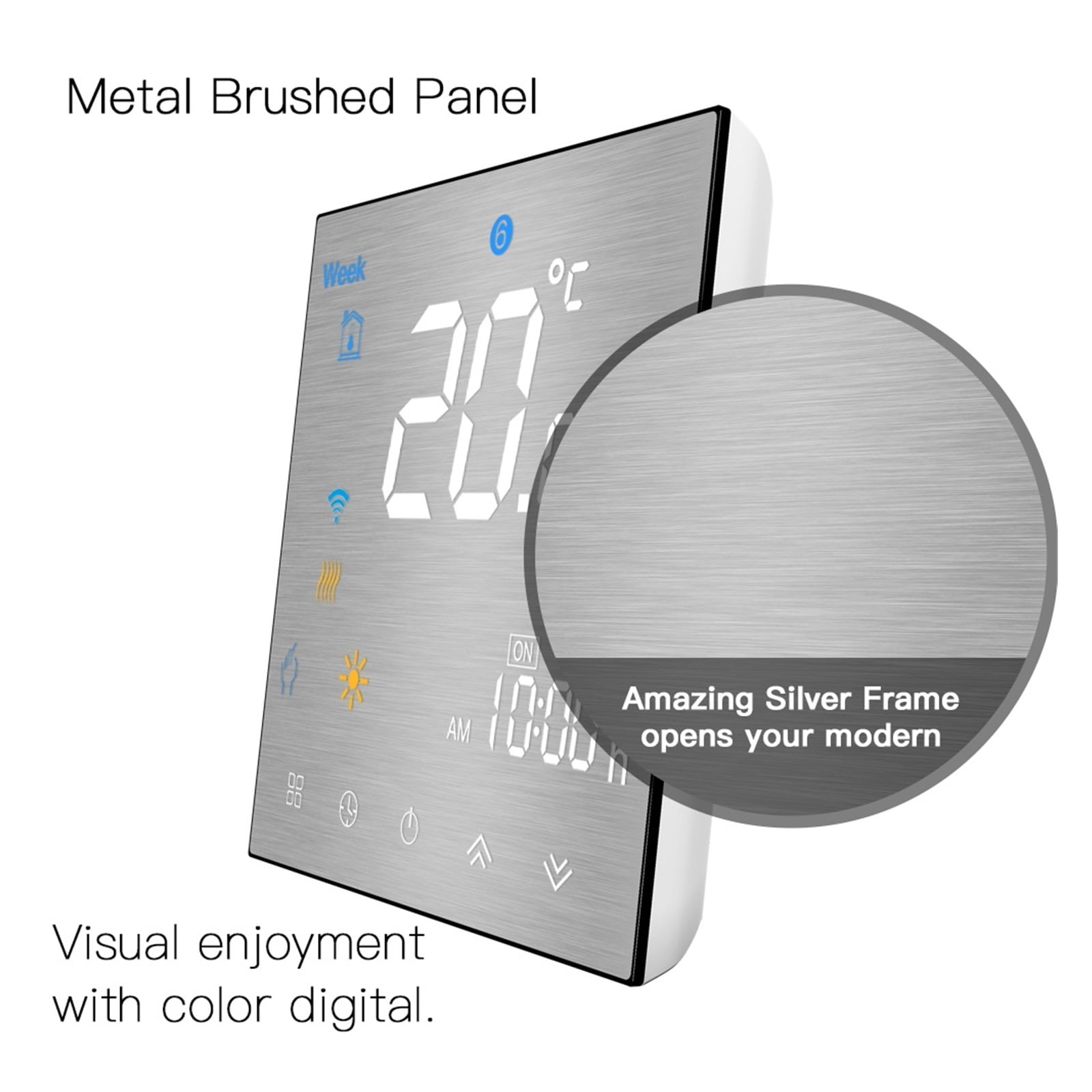 Smart Thermostat ,Temperature Controller For Water/Electric Floor Heating Water/Gas Boiler Home ,Temperature calibrating