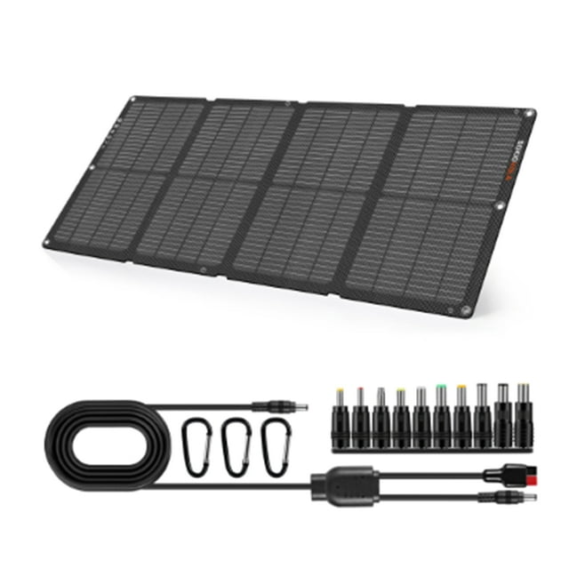 4 Paneles Solares Plegables USB Portátiles, Placa Solar Plegable, Impermeable, Cargador de Batería para Teléfono Móvil.