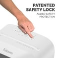 thumbnail image 3 of Fellowes Powershred LX75 11-Sheet Crosscut Shredder (4405001), 3 of 7