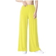 thumbnail image 7 of Wide Leg Pants Women Modal Cotton Soft Casual Lounge Comfy Stretch Sleepwear Workout Gym Yoga Pants with Pockets, 7 of 7